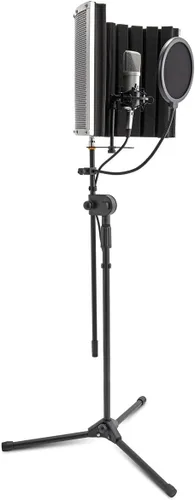 Vista 7 de PreSonus AudioBox GO - Interfaz de audio USB-C con paquete de software Studio One Artist y escudo de grabación de aislamiento con monitores