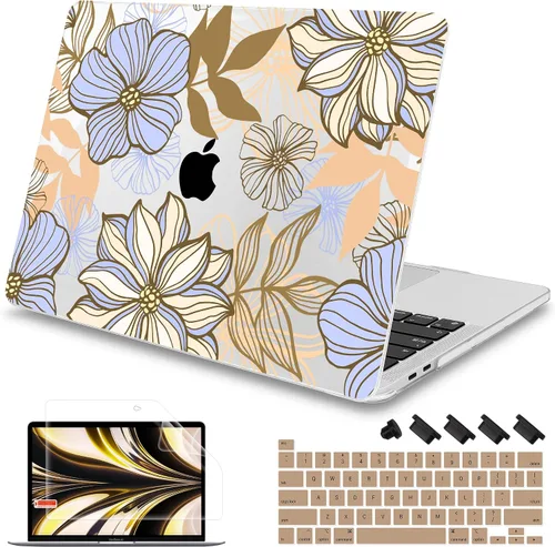 Vista 34 de Mektron Funda para MacBook Pro de 16 Pulgadas A2141 Versión 2019 con Pantalla Liquid Retina/Touch ID, Carcasa Rígida de Plástico con Funda