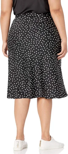 Vista 4 de The Drop - Falda Maya Silky Slip para mujer