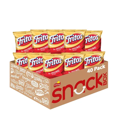 Vista 9 de Fritos - Patatas de maíz, queso y ají, 1 onza (paquete de 40)