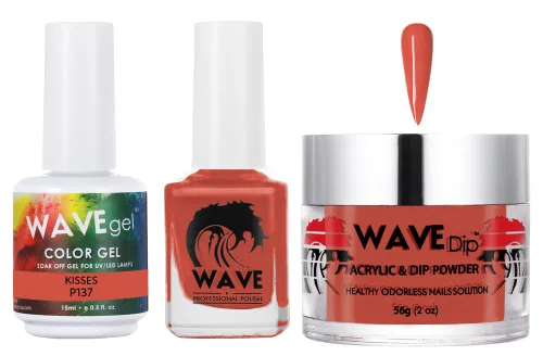 Vista 195 de WAVEGEL - Juego de gel de remojo, laca de uñas y polvo acrílico a juego - Colección Simplicity - #P109 Blizzard
