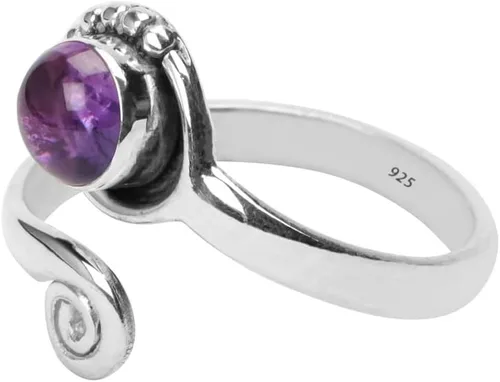 Vista 35 de Anillo de dedo del pie de piedra preciosa de plata de ley 925, joyería para el cuerpo, anillo de dedo del pie de la mano de la mano de la piedra