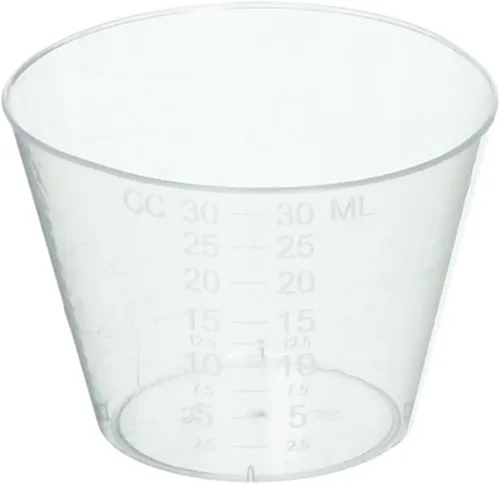 Vista 2 de Vasos medicinales desechables 1oz. Graduado - 1 PK/100 (paquete de 2)