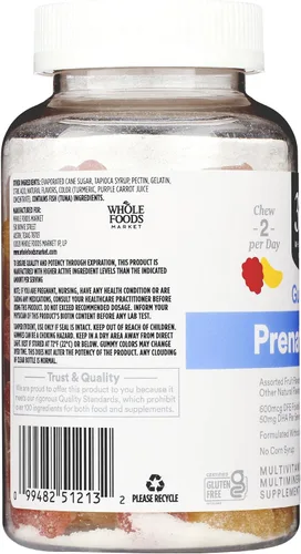 Vista 5 de 365 by Whole Foods Market, Gomitas prenatales, 90