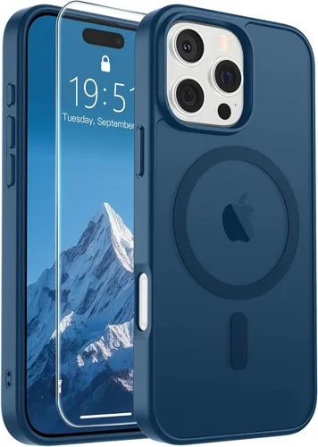 Vista 19 de SUPFINE Funda magnética para iPhone SE 2022 (3ª)/2020 (2ª), iPhone 8 (compatible con MagSafe) (protección contra caídas de grado militar), funda
