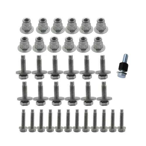 Vista 2 de Kit de montaje de hardware de estribo lateral compatible con RAM 1500 2500 3500 2013-2019 RAM 4500 5500 2014-2019
