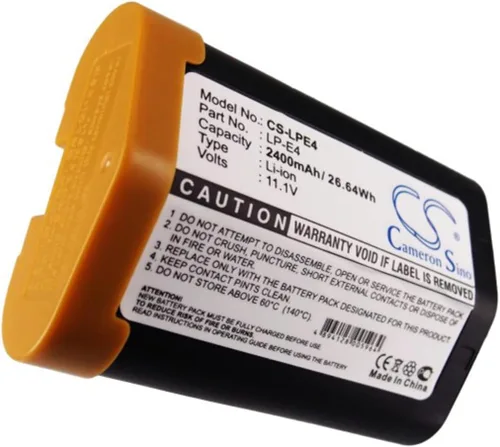 Vista 4 de Batería de 2400 mAh para Canon MR-14EX, MT-24EX, EOS-1D X