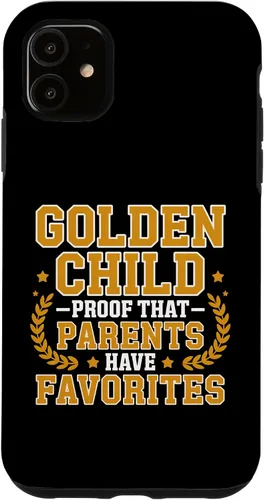 Vista 8 de Golden Child Mom's Favorite Gifted Kids Sibling Rivalry Art Case for iPhone 16