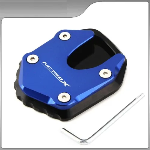 Vista 5 de SCUUBE Para Honda NC750X NC 750X NC750 X 2021 2022 2023 Motocicletas Kickstand Soporte lateral Soporte Ampliador Placa Extensión de placa de soporte