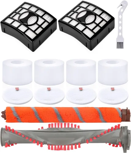Vista 8 de Leadaybetter Kit de repuesto de rodillo de cepillo compatible con aspiradora Shark DuoClean NV800 NV801 NV803 UV810 HV380 HV381 HV381C HV382 HV383