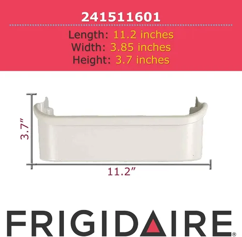 Vista 4 de GENUINE Frigidaire 241511601 - Estante para puerta de refrigerador