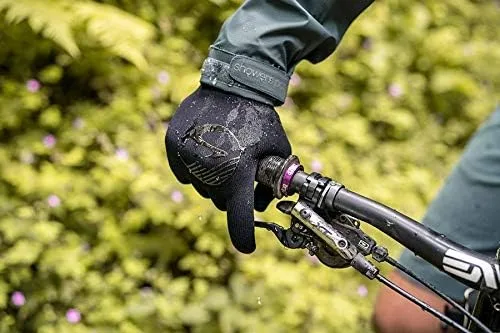 Vista 3 de ShowersPass Guantes de punto de punto cruzado unisex transpirables impermeables negro - LG