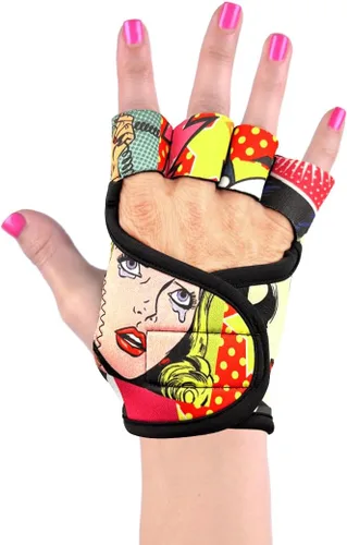 Vista 20 de G-Loves Guantes de entrenamiento G3 para mujer Ejercicio Gimnasio Fitness Levantamiento de Pesas Entrenamiento Culturismo Entrenamiento