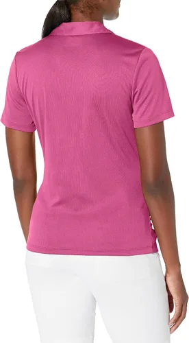 Vista 2 de PGA Tour Airflux - Polo de golf de manga corta para mujer, con tela que absorbe la humedad y protección solar (talla XS a XXX), orquídea morada