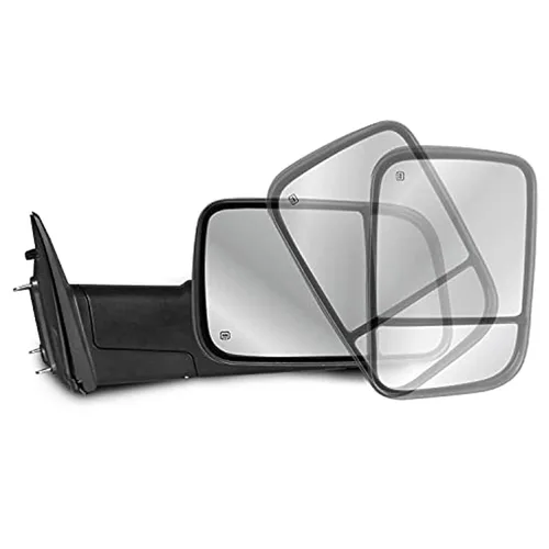 Vista 20 de MOSTPLUS Espejo calefactable eléctrico del lado izquierdo del conductor compatible con Ram 1500 2500 3500/2019-2023 Ram 1500 Classic 2009-2018