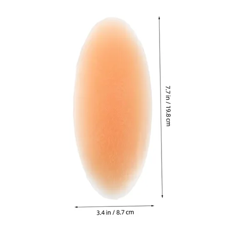 Vista 2 de 2 calcomanías de silicona para piernas, almohadillas autoadhesivas para pantorrillas, para corrección de forma de piernas, silicona suave