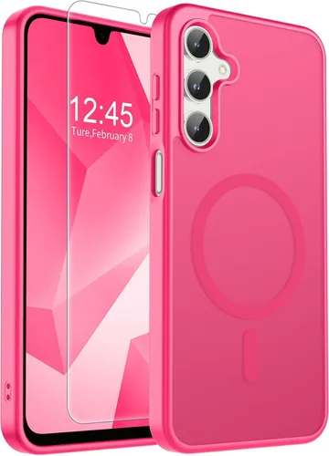 Vista 146 de SUPFINE Funda magnética para Google Pixel 10 Pro XL con protector de pantalla (imanes integrados) (protección contra caídas de grado militar)