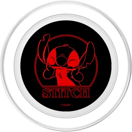 Vista 2 de Disney Lilo & Stitch Stranger Stitch PopSockets MagSafe PopGrip para iPhone