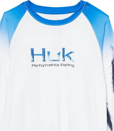 Vista 2 de HUK Kids' Double Header Long Sleeve Shirt +Sun Protection
