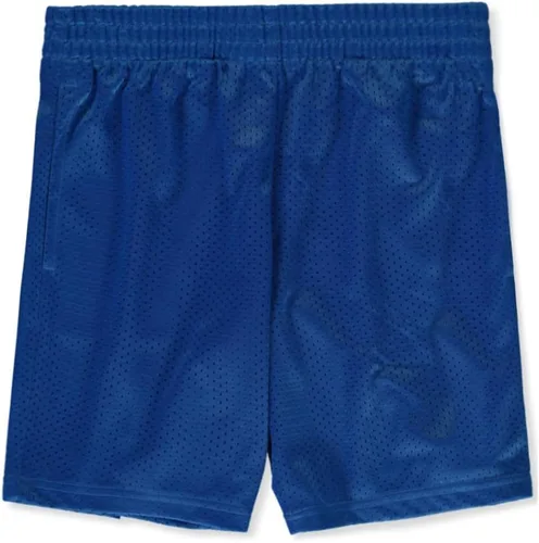 Vista 3 de Champion Pantalones cortos de malla Vertical Script Performance para niño (azul Bozetto)