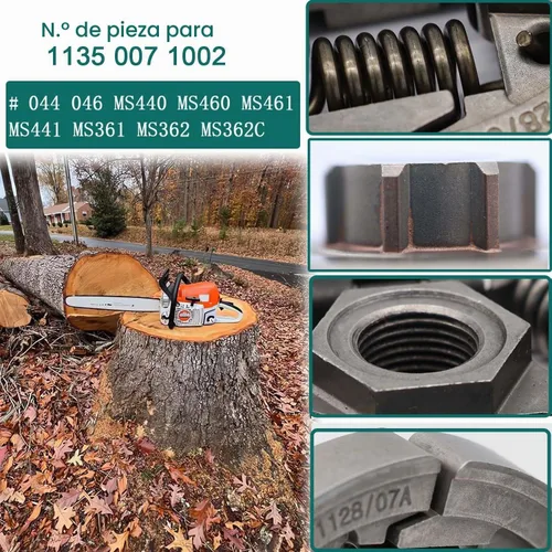 Vista 5 de Rodamiento de aguja E-Clip de embrague de cadena para motosierra de gasolina STIHL MS360 MS361 MS440 MS460 MS461 046