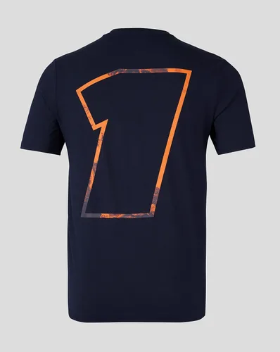 Vista 2 de Camiseta Red Bull Racing F1 Max Verstappen Driver, Azul