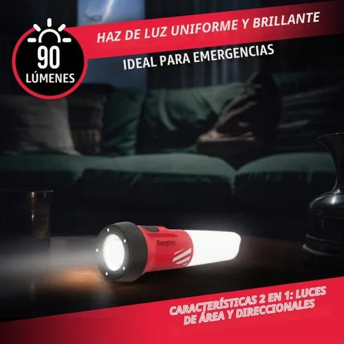 Vista 7 de Energizer WeatheReady - Kit de corte de energía con linterna LED 2 en 1, linterna frontal LED, IPX4 resistente al agua, baterías AA + AAA, estuche