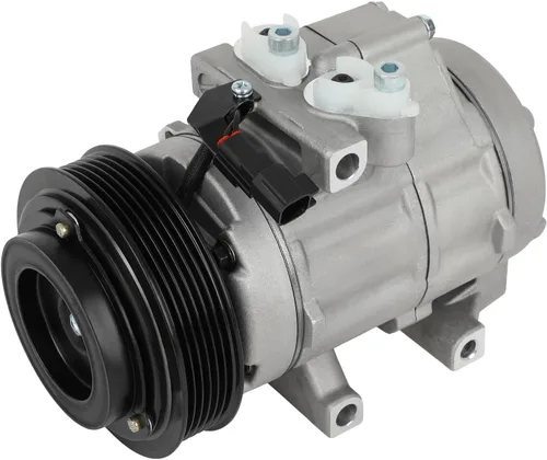 Vista 23 de SCITOO Compresor de CA 2012-2018 apto para compresor de aire acondicionado Kia Optima para Hyundai Sonata 2012-2014 2.0L 2.4L Compresor de aire