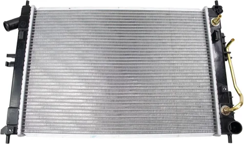 Vista 136 de TRQ Radiador de núcleo de aluminio de 1 fila Compatible con Subaru WRX STI 2.5L Turbo AWD 2015-2020