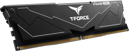 Vista 8 de TEAMGROUP T-Force Vulcan DDR5 16GB (2x8GB) 5200MHz (PC5-41600) CL40 Intel XMP 3.0 y AMD Expo Compatible Módulo de Memoria de Escritorio Ram Negro