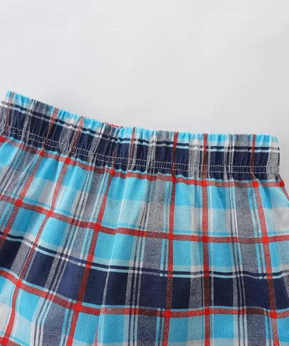 Vista 4 de Funnymore Conjunto de camiseta y pantalón corto de algodón de verano para niños pequeños