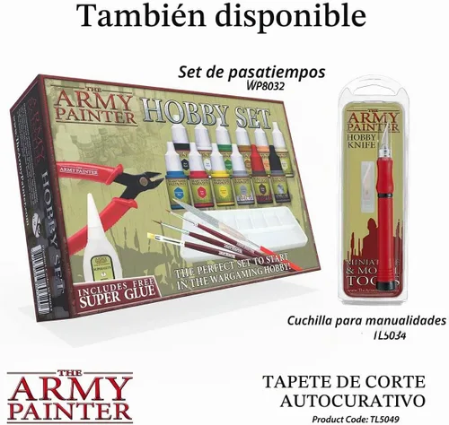 Vista 7 de The Army Painter, tapete de corte autorreparable, PVC de doble cara antideslizante, A4