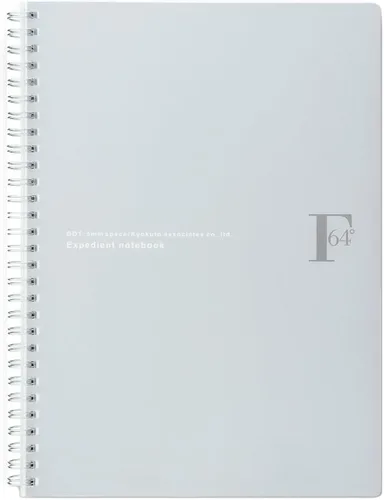 Vista 8 de Kyoku PTW03A5W FOBCOOP - Cuaderno de anillo liso, color blanco