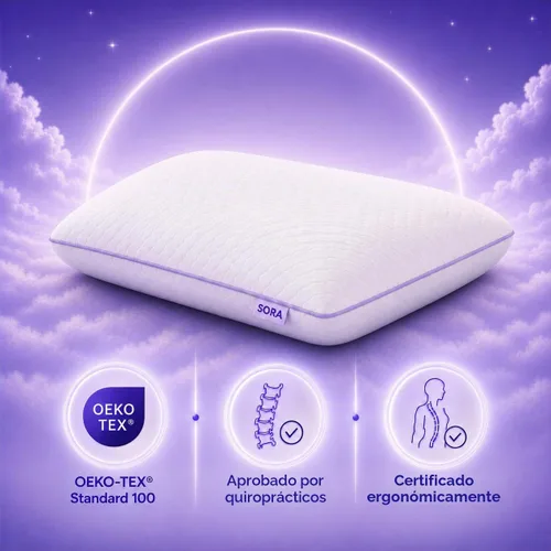 Vista 8 de Ajustar - Almohada de espuma viscoelástica ajustable - Gel refrescante, altura y firmeza personalizables de 3 capas, soporte ergonómico
