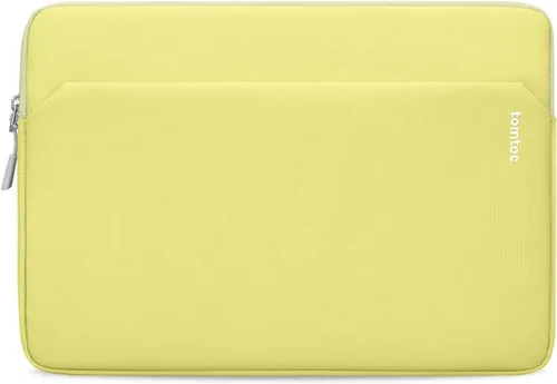 Vista 11 de tomtoc Funda delgada de ajuste personalizado para MacBook Neo A18 Pro A3404 de 13 pulgadas, resistente al agua, con bolsillo para accesorios