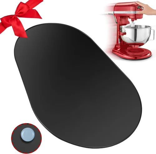 Vista 9 de Tapete deslizante para mezclador KitchenAid - Tapete deslizante para mezclador de metal compatible con mezclador de pie KitchenAid de 4.5-5 cuartos