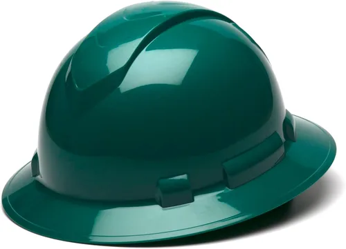 Vista 12 de Pyramex Ridgeline - Casco duro de ala completa, 4 puntos, con trinquete, color negro