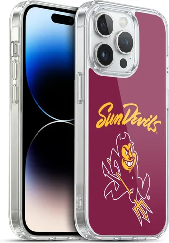 Vista 33 de Head Case Designs Funda de gel ASU Camou con licencia oficial de la Universidad Estatal de Arizona [protección de grado militar] compatible
