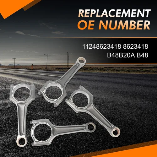 Vista 3 de 4 bielas compatibles con BMW F30 F32 F48 F55 F56 X1 X2 X3 X4 Cooper S 2.0T B46 B48 After-Market Parts