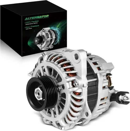 Vista 10 de Alternador de 4.0L para: Ford Explorer 2002 2003 2004, Explorer Sport Trac 2001-2004 para: Mercury Mountaineer 2001-2004, polea de 6 ranuras de 12V