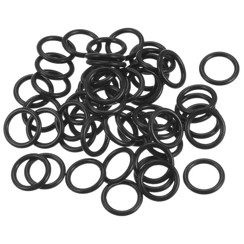 Vista 45 de Anillos tóricos de goma de nitrilo Buna-N, [para grifo, manguera de agua, filtro, bomba, tubo de aire, conexiones de gas] - 0.126 x 0.047 x 0.039 in