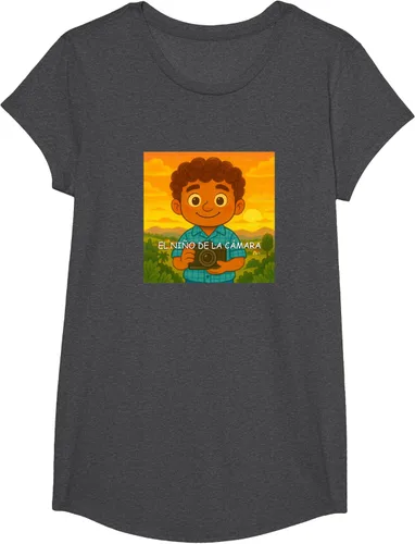 Vista 85 de Camiseta El Niño de la Cámara – Diseño Oficial del Cuento Ilustrado