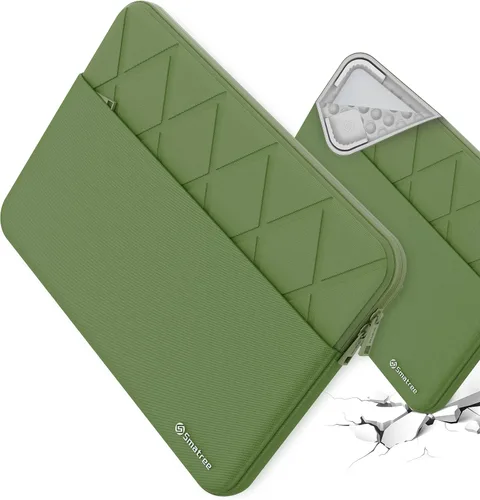 Vista 12 de Smatree Funda para portátil MSI Summit 13 AI+Evo Copilot+PC/E13 AI Evo A1M, para Summit E13 Flip Evo de 13.4 pulgadas, funda con bolsillo