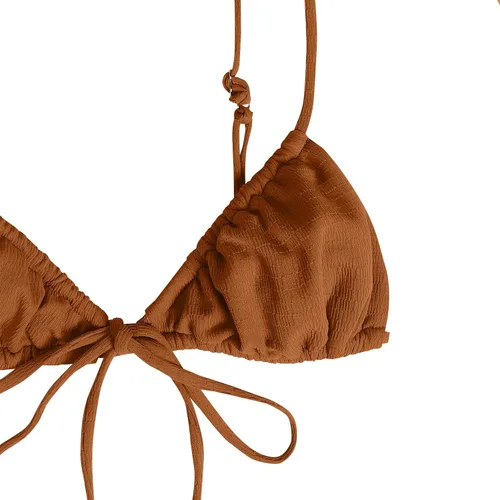 Vista 6 de ZAFUL - Conjunto de bikini de corte alto para mujer, traje de baño sexi