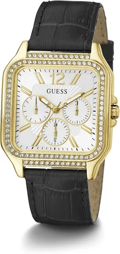 Vista 4 de GUESS 36mm Multifunction Stainless Steel Watch with Crystals