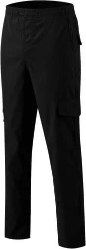 Vista 6 de EELHOE Men Cargo Pants Lightweight Regular Fit Ripstop Trousers Hiking Outdoor Work Bottom Pant with Multi Pocket