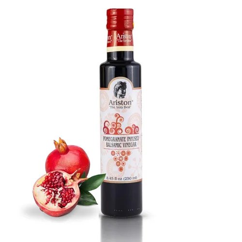 Vista 14 de Ariston "Lo Mejor de lo Mejor" Vinagre balsámico premium – Envejecido en barril, calidad gourmet, producto de Italia – Vegano, sin gluten, sin OGM