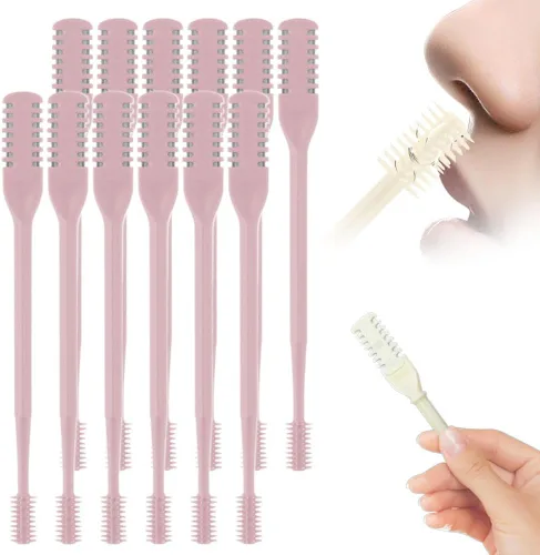 Vista 11 de Cortador de Pelo Nasal, 2025 Recortadora de Vello Nasal de Doble Cara Mejorada para Mujeres y Hombres, Herramienta de Eliminación de Vello Nasal