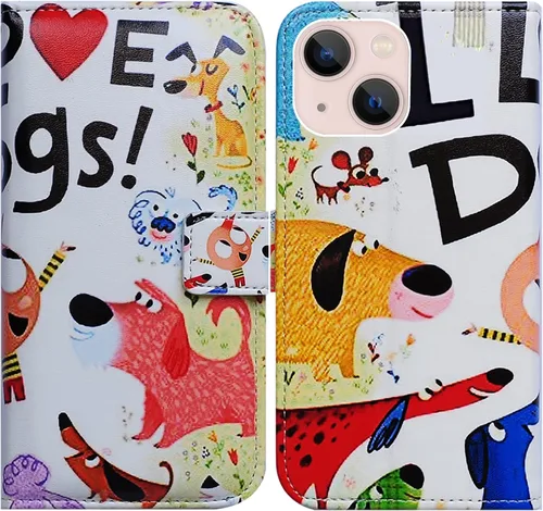 Vista 15 de Bcov Funda para iPhone 14 Plus, diseño de pájaro negro y verde con tapa para teléfono, con ranura para tarjetas, soporte para iPhone 14 Plus