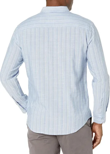 Vista 2 de Cubavera Camisa Dobby de manga larga VCT 1 Pckt para hombre